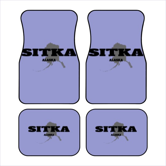 Discover ALASKA SITKA US STATE EDITION Car Mats