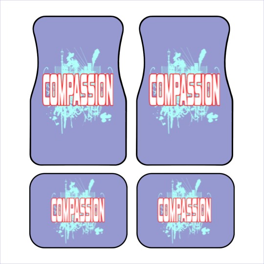 Discover Inspirational Compassion Car Mats Designs COMPASSION Car Mats