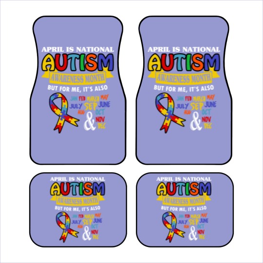 Discover Autism Awareness Car Mats