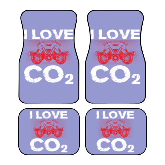 Discover I Love CO2 I Love Diesel Tuning Tuner Car Mats