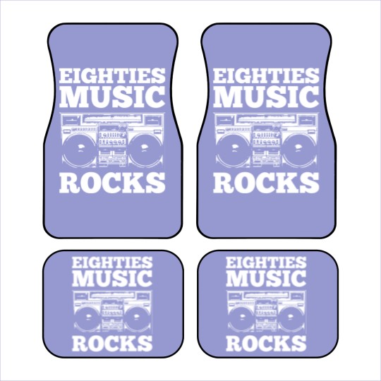 Discover Eighties 80's Car Mats
