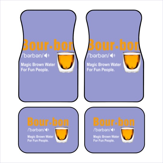 Discover Bourbon Definition Car Mats