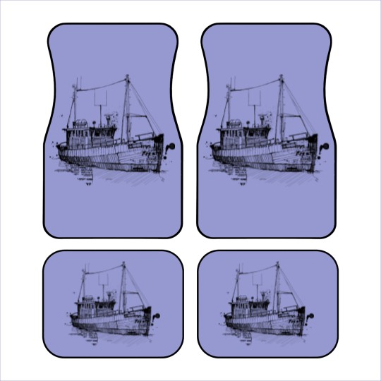 Discover Lonely Trawler Car Mats