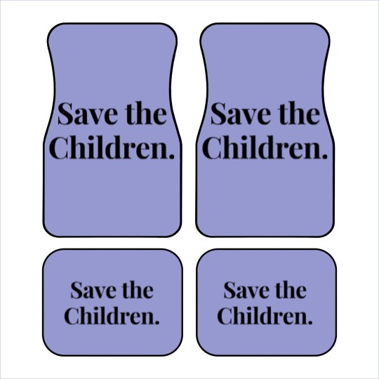Discover Save The Children Car Mats