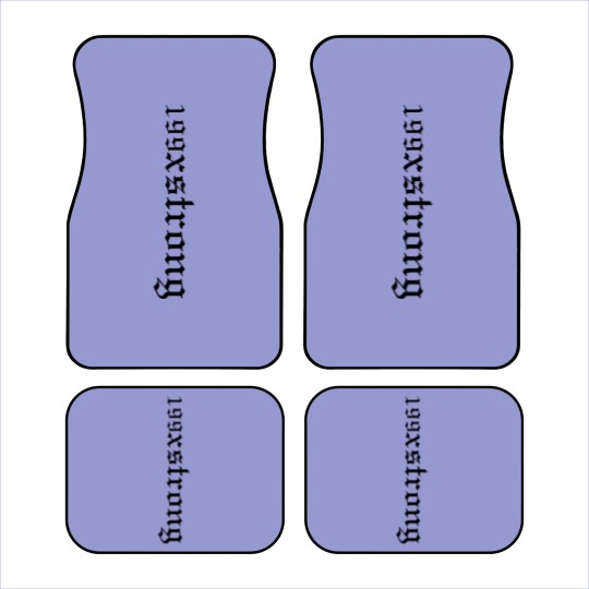 Discover 199x street wear design hip hop millennial design Car Mats