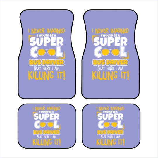 Discover Bus Driver Bus Driver Gifts Bus School Bus Car Mats