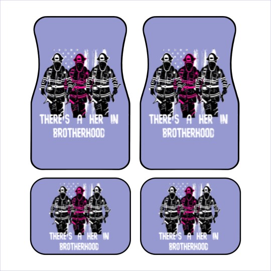 Discover Female Firefighter Women Brotherhood Car Mats