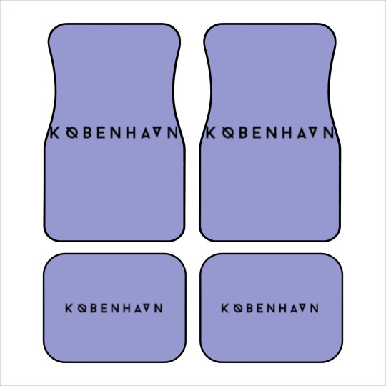 Discover Kobenhavn Copenhagen Denmark Car Mats