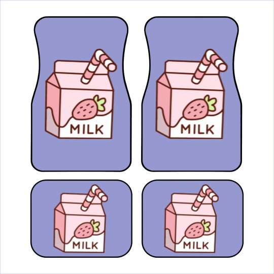 Discover YesStyle strawberry milk Car Mats