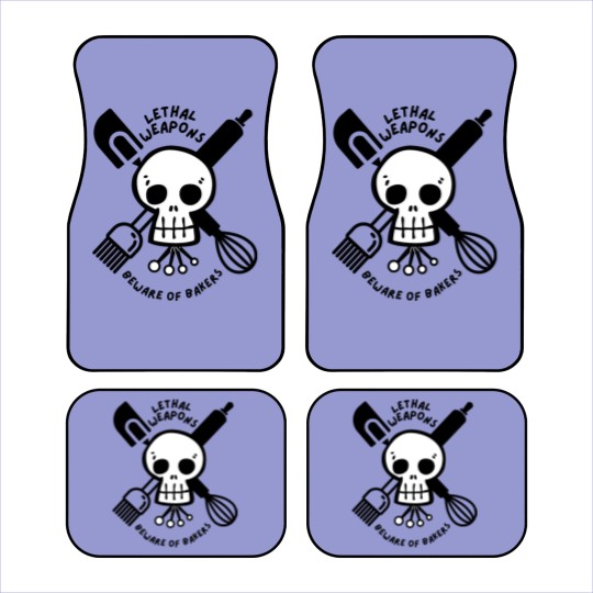 Discover Beware of Bakers. Weapons for all baking lovers Car Mats