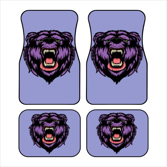 Discover Angry Bear Aggressive Car Mats