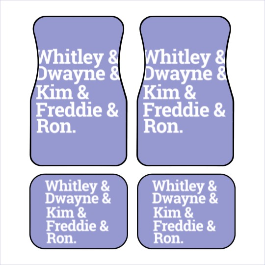 Discover A Different World Car Mats