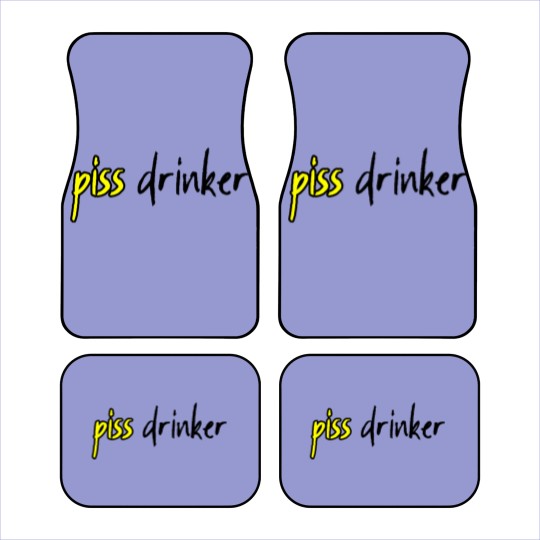 Discover Piss Drinker 5 Car Mats
