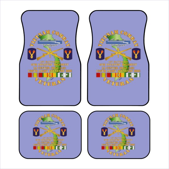 Discover 1st Bn 6th Inf LZ Center w 196th LIB Car Mats