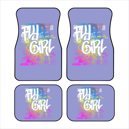 Discover Fly Girl 80s 90s Rap Old School Hip Hop Graffiti Car Mats