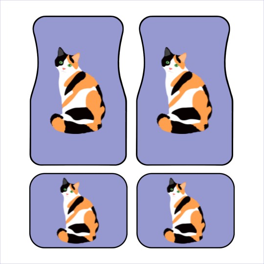 Discover Calico Cat Drawing Calico Lovers Calico Gift Car Mats
