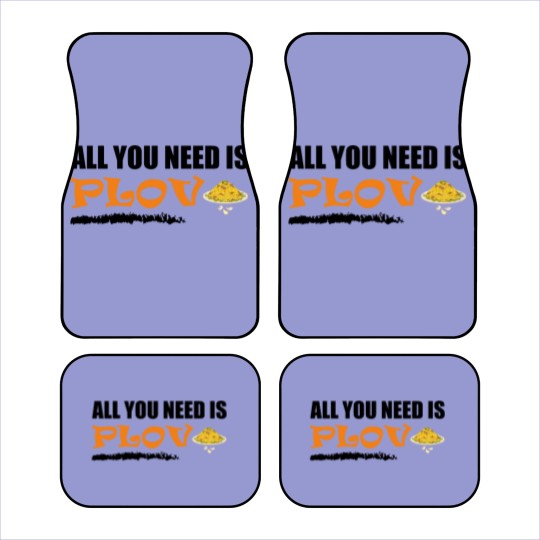 Discover All you need is Plov! Uzbek, Azerbaijan Food Car Mats