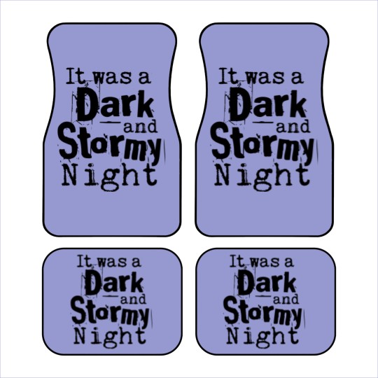 Discover Dark and Stormy Night T Car Mats