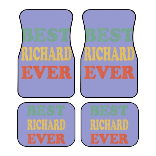 Discover Best Richard Ever Funny Personalized First Car Mats