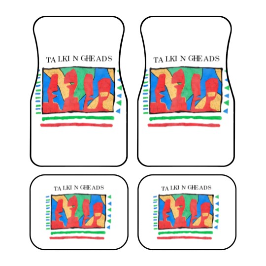 Discover Talking Heads Vintage Distressed - Talking Heads - Car Mats