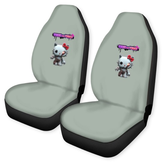 Discover kitty trick or treat Car Seat Covers