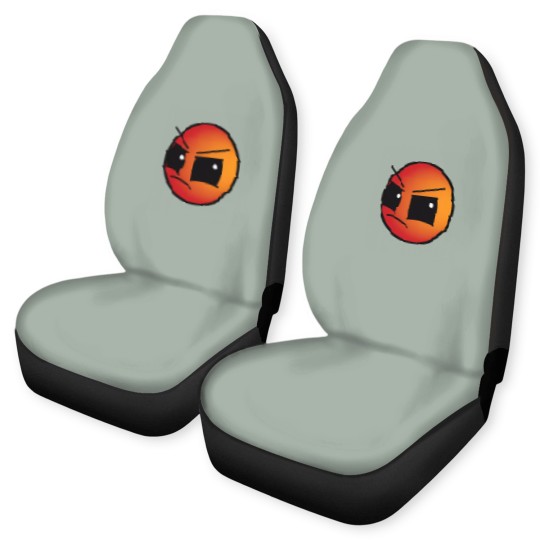 Discover geometry dash Difficulty Harder face Level Car Seat Covers