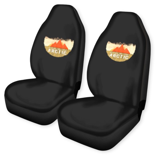 Discover Retro USA Mountain - Gates Of The Arctic National Car Seat Covers