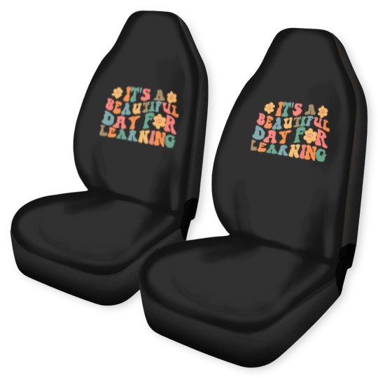 Discover It's A Beautiful Day For Learning Car Seat Covers