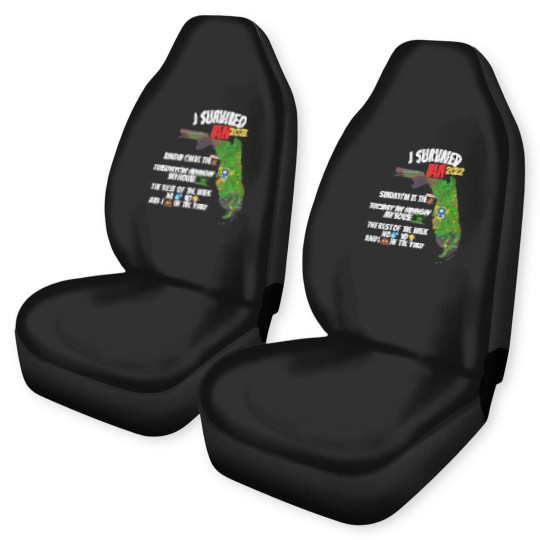 Discover I Survived Hurricane Ian Car Seat Covers