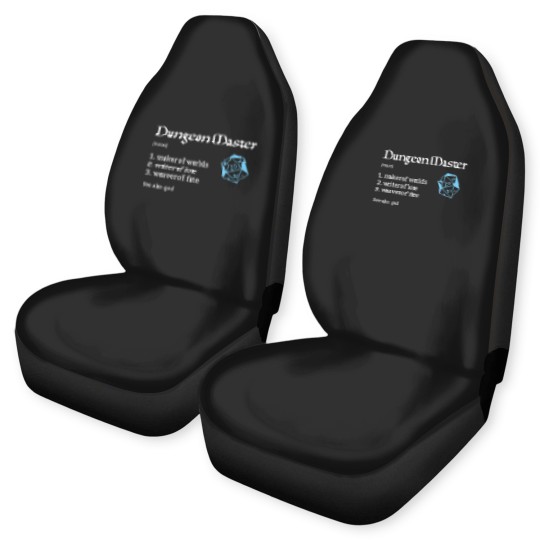 Discover DD Dungeon Master DM for Dungeons and Dragons Car Seat Covers
