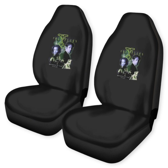 Discover Mulder And Scully Car Seat Covers, The Truth Is Still Out There X FILES Car Seat Covers