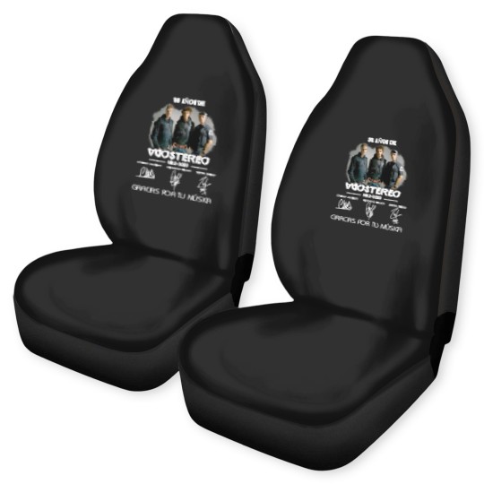 Discover 38 Anos De Soda Stereo 19822020 Gracias Por Tu Música, Designer Camiseta clásica Car Seat Covers