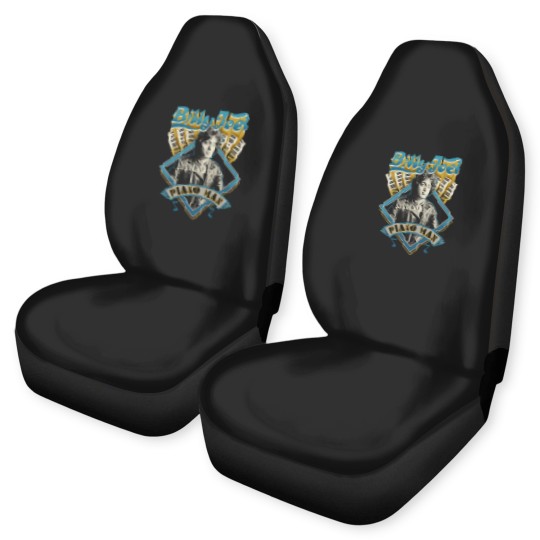 Discover Billy Joel 'Piano Man' (Black) Car Seat Covers