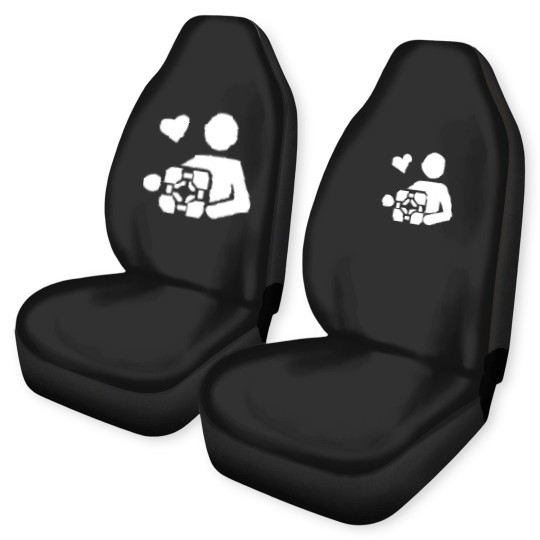 Discover Adesivo Companion Cube Portal Car Seat Covers