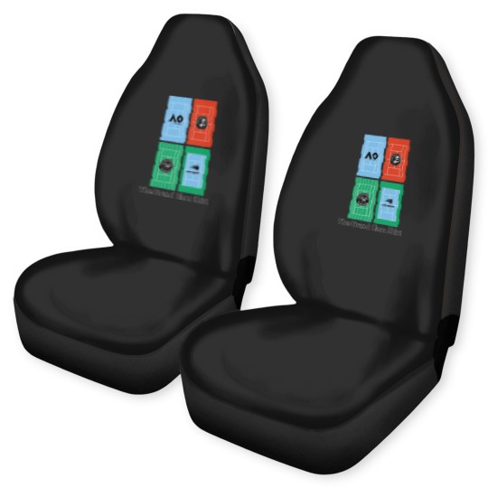 Discover Tennis Car Seat Covers grand slams, Tennis player gift, Premium men woman unisex Car Seat Covers, Tennis Car Seat Covers