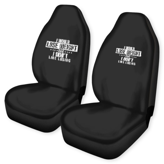 Discover I Would Lose But I Don'T Like Losing Funny Workout Car Seat Covers