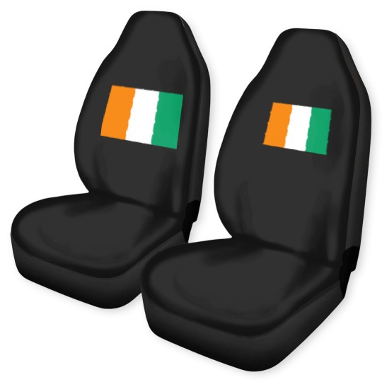 Discover Ivory Coast Flag Car Seat Covers