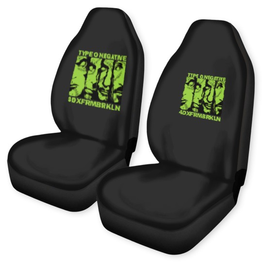 Discover Type O Negative World Coming Down Album Cover Car Seat Covers, Hard Rock Music Car Seat Covers