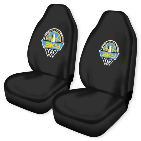 Discover My love Chicago Skies Basketball Car Seat Covers