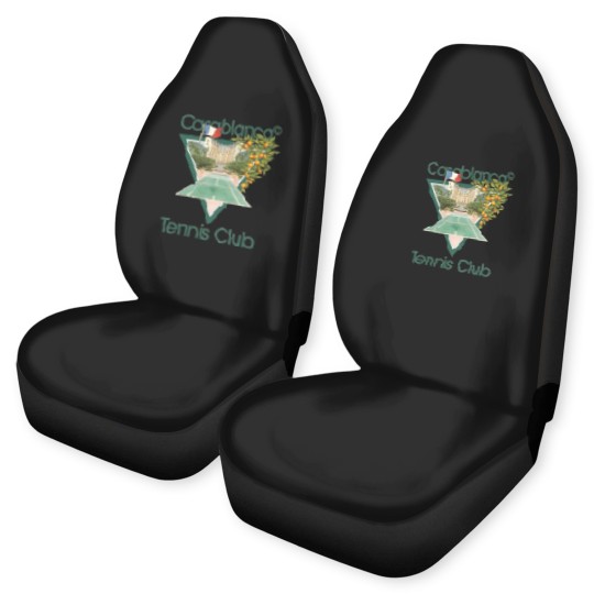 Discover Vintage Casablanca Tennis Club Car Seat Covers