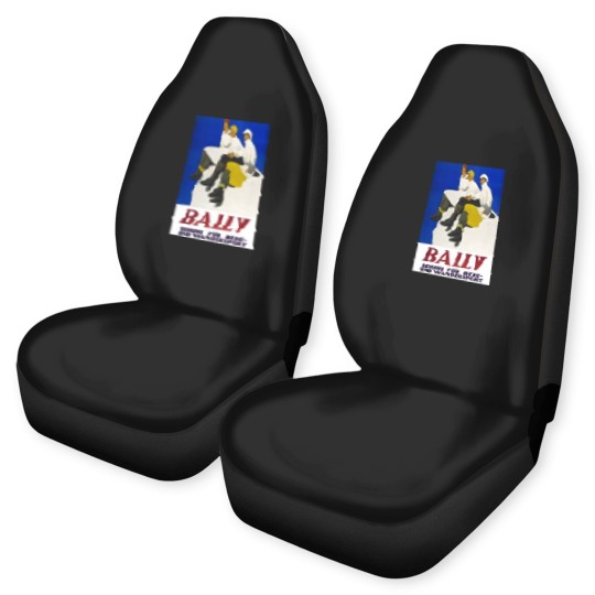 Discover Bally Shoes, Poster Car Seat Covers