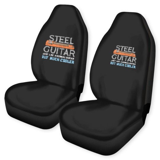 Discover Steel Guitar For Guitar Player Car Seat Covers