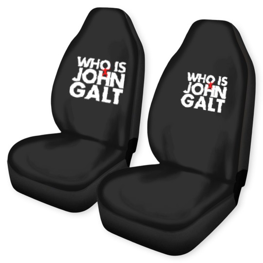 Discover Who is John Galt Car Seat Covers