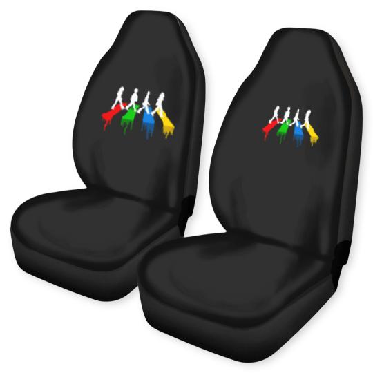 Discover Abbey Road CMYK Street Walk Car Seat Covers