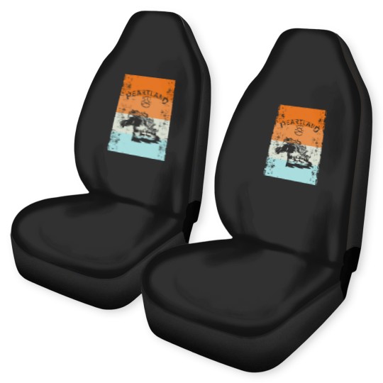 Discover Heartland,heartland ranch,Sunset heartland Car Seat Covers