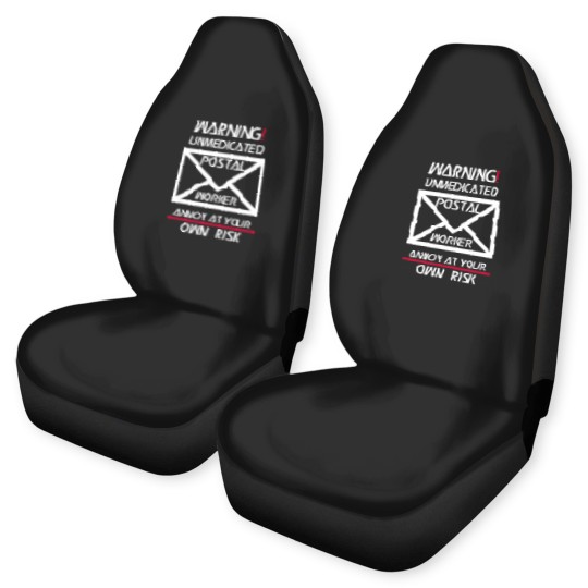 Discover Funny Postal Worker Gift - Car Seat Covers