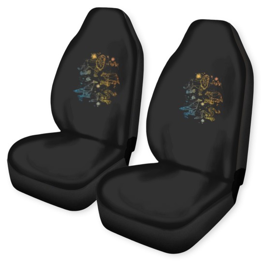 Discover Rainbow HOGWARTS™ Houses Constellations Car Seat Covers