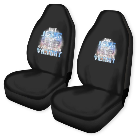 Discover Christian Only Jesus Can Turn A Mess Into A Message A Test Into A Christ Car Seat Covers