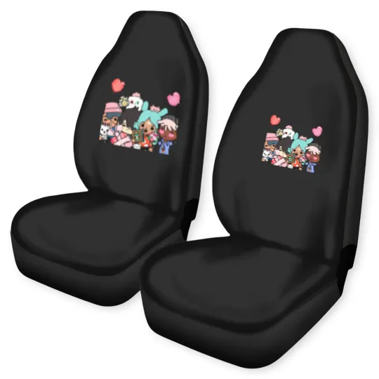 Discover toca life box - toca boca cute   (3) It’s Not Gaslighting If I’m Right – Sarcastic Therapy Quote Money Over Everything Car Seat Covers