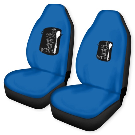 Discover Pot Stirrer Black Car Seat Covers